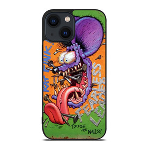 RAT FINK CARTOON FEARLESS LEADER iPhone 14 Plus Case Cover RAT FINK CARTOON FEARLESS LEADER iPhone 14 Plus Case Cover