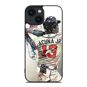 RONALD ACUNA JR 13 ATLANTA BRAVES iPhone 14 Plus Case Cover