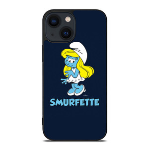 SMURFETTE SMURF GIRL CARTOON iPhone 14 Plus Case Cover