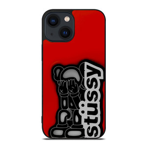 STUSSY X KAWS iPhone 14 Plus Case Cover