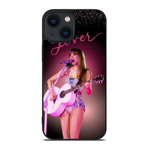 TAYLOR SWIFT GUITAR LOVER iPhone 14 Plus Case Cover