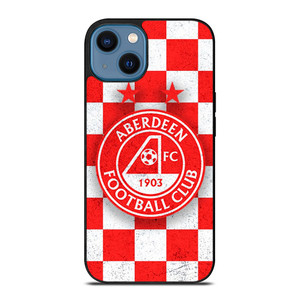 ABERDEEN FC LOGO SPFL FOOTBALL CLUB iPhone 14 Case Cover