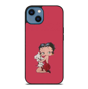 BETTY BOOP AND PUDGY CARTOON iPhone 14 Case Cover