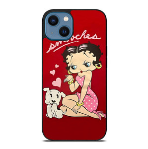 BETTY BOOP SMOOCHES iPhone 14 Case Cover
