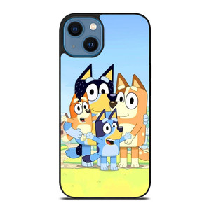 BLUEY CHARACTERS CARTOON iPhone 14 Case Cover