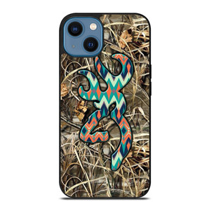 BROWNING CAMO LOGO CHEVRON iPhone 14 Case Cover