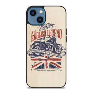 BSA MOTORCYCLE BRITISH GOLD STAR iPhone 14 Case Cover