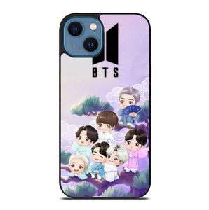 BTS BANGTAN BOYS KPOP KOREA CARTOON iPhone 14 Case Cover