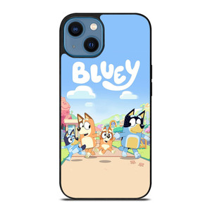 CARTOON BLUEY CHARACTERS iPhone 14 Case Cover