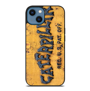 CATERPILLAR TRACTOR LOGO RUSTY EMBLEM iPhone 14 Case Cover