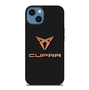 CUPRA CAR LOGO CARBON iPhone 14 Case Cover