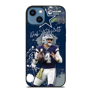 DAK PRESCOTT DALLAS COWBOYS FOOTBALL iPhone 14 Case Cover