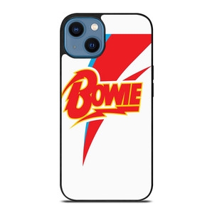 DAVID BOWIE LIGHTNING LOGO iPhone 14 Case Cover