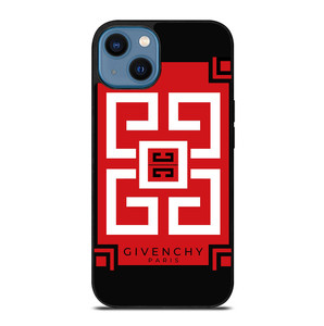 GIVENCHY PARIS RED LOGO iPhone 14 Case Cover