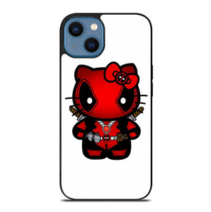 HELLO KITTY DEADPOOL MARVEL iPhone 14 Case Cover