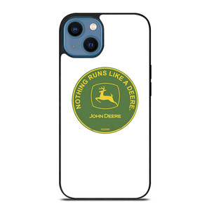 JOHN DEERE TRACTOR LOGO RUNS LIKE A DEER iPhone 14 Case Cover JOHN DEERE TRACTOR LOGO RUNS LIKE A DEER iPhone 14 Case Cover