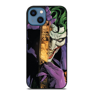 JOKER WITH FILM DC BATMAN CARTOON iPhone 14 Case Cover