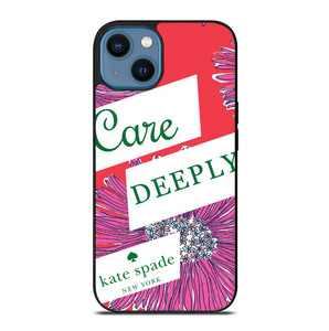 KATE SPADE NEW YORK CARE DEEPLY iPhone 14 Case Cover