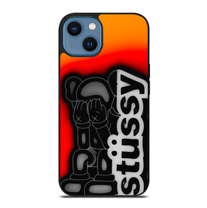 KAWS STUSSY iPhone 14 Case Cover