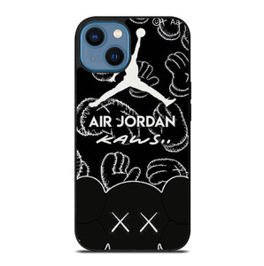 KAWS X AIR JORDAN LOGO iPhone 14 Case Cover