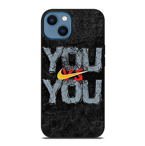 NIKE LOGO YOU VS YOU iPhone 14 Case Cover