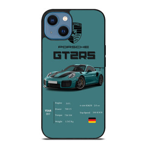 PORSCHE CAR GT2RS iPhone 14 Case Cover