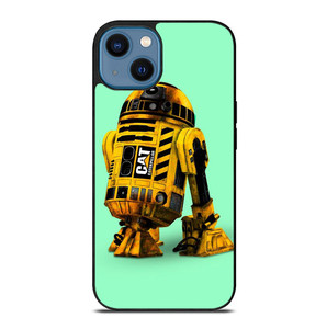 R2D2 STAR WARS CATERPILLAR ROBOT iPhone 14 Case Cover