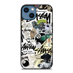 STUSSY COLLAGE iPhone 14 Case Cover