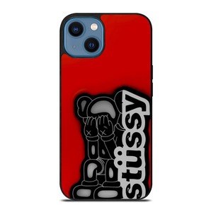 STUSSY X KAWS iPhone 14 Case Cover