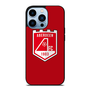 ABERDEEN FC FOOTBALL CLUB LOGO SCOTLAND iPhone 13 Pro Max Case Cover