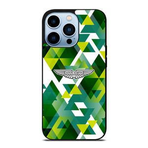 ASTON MARTIN LOGO GREEN TRIANGLE iPhone 13 Pro Max Case Cover
