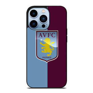 ASTON VILLA FC LOGO FOOTBALL CLUB iPhone 13 Pro Max Case Cover