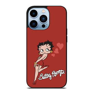 BETTY BOOP CARTOON LOVE iPhone 13 Pro Max Case Cover