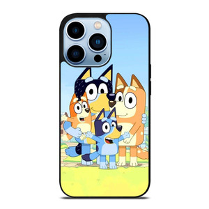 BLUEY CHARACTERS CARTOON iPhone 13 Pro Max Case Cover