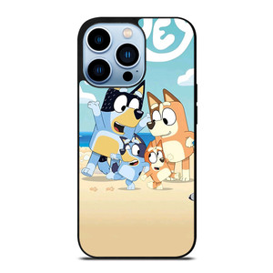 BLUEY HEELERS FAMILY CARTOON iPhone 13 Pro Max Case Cover