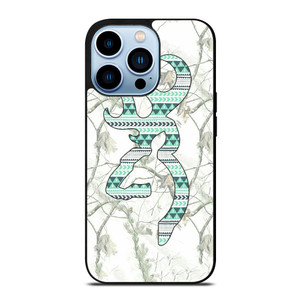 BROWNING LOGO CHEVRON GAL iPhone 13 Pro Max Case Cover