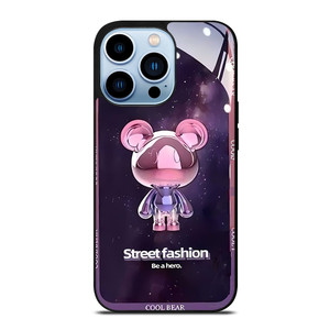 COOL BEAR STREET FASHION BE A HERO iPhone 13 Pro Max Case Cover