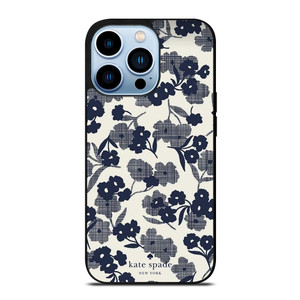 KATE SPADE NEW YORK BLUE FLORAL iPhone 13 Pro Max Case Cover