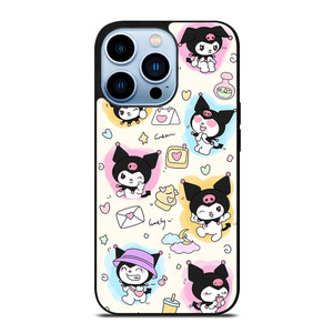 KUROMI SANRIO CARTOON KAWAII iPhone 13 Pro Max Case Cover