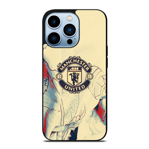 RED DEVILS MANCHESTER UNITED FC LOGO iPhone 13 Pro Max Case Cover