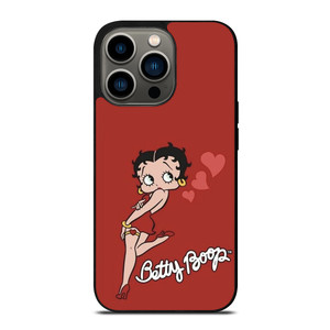 BETTY BOOP CARTOON LOVE iPhone 13 Pro Case Cover