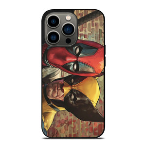 DEADPOOL X WOLVERINE MARVEL COMICS iPhone 13 Pro Case Cover