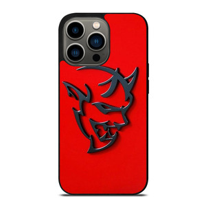 DODGE DEMON LOGO RED iPhone 13 Pro Case Cover