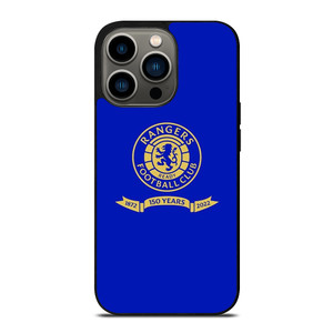 GLASGOW RANGERS FC SCOTLAND FOOTBALL CLUB LOGO iPhone 13 Pro Case Cover
