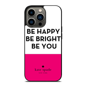 KATE SPADE NEW YORK BE HAPPY iPhone 13 Pro Case Cover