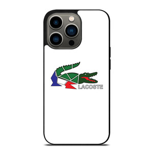 LACOSTE LOGO MOZAIC iPhone 13 Pro Case Cover