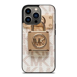MICHAEL KORS LOGO MK PADLOCK 2 iPhone 13 Pro Case Cover