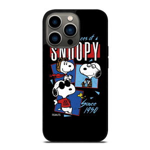 SNOOPY FACES THE PEANUTS CARTOON iPhone 13 Pro Case Cover