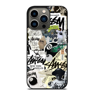 STUSSY COLLAGE iPhone 13 Pro Case Cover