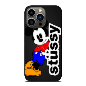 STUSSY MICKEY MOUSE iPhone 13 Pro Case Cover